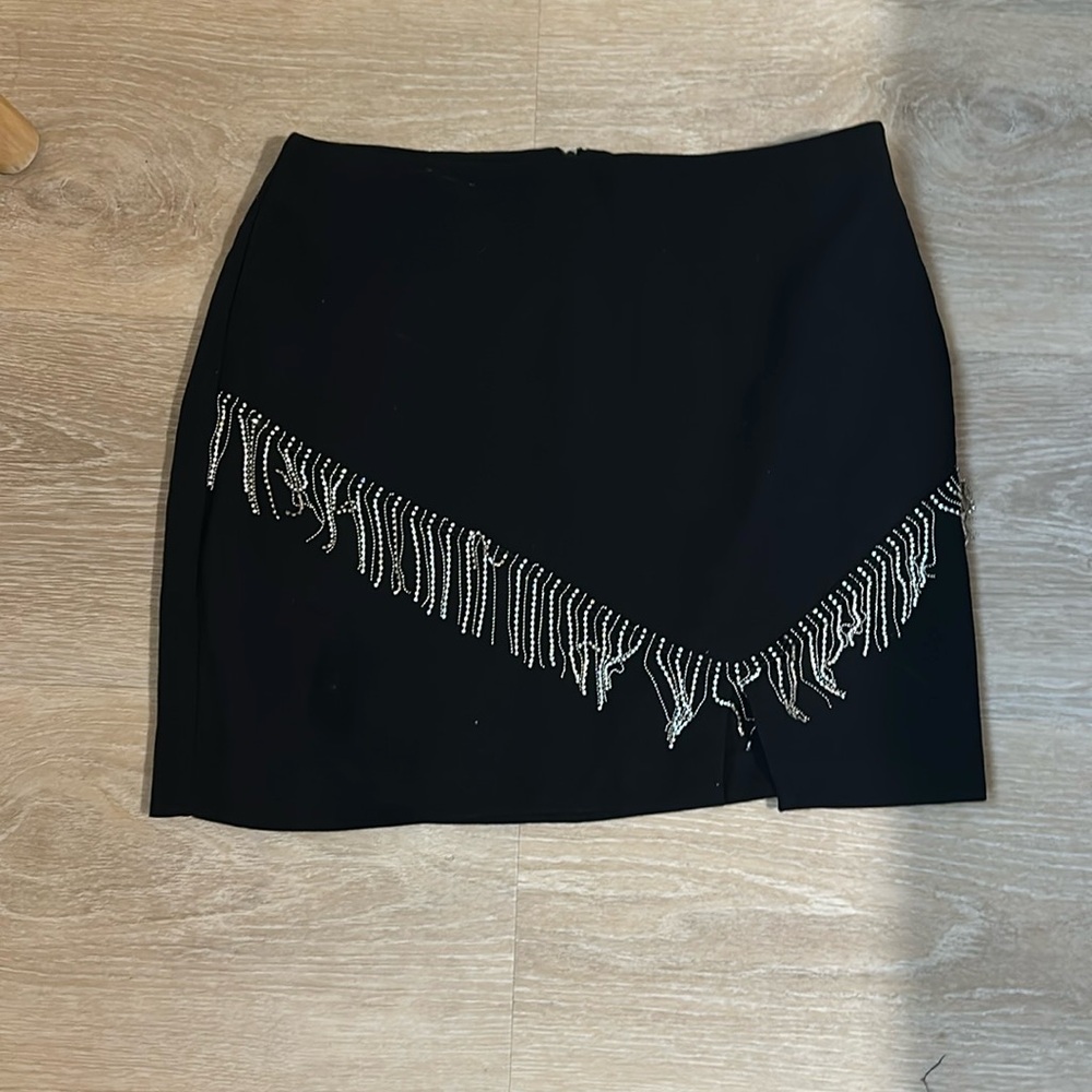 High rise skirt